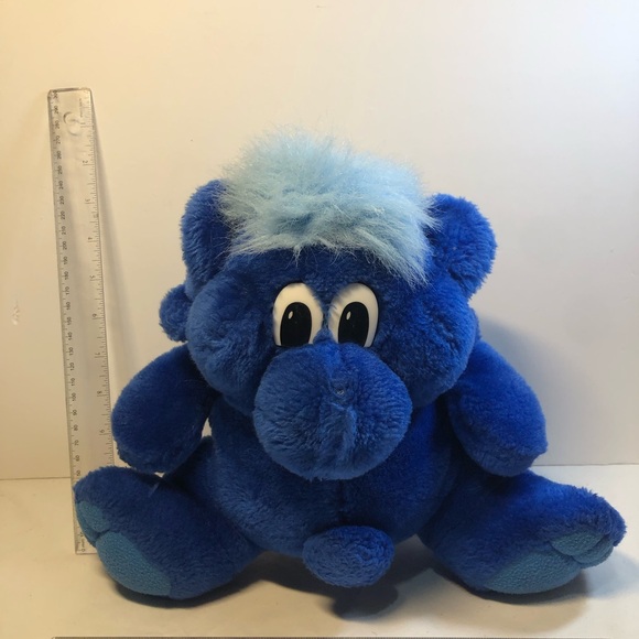 Collectors Vintage Kodak Kolorkins CLICK Soft Toy, Blue, Rare, 1989, 9” - Picture 2 of 6